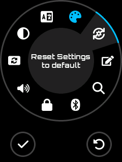 Reset setting menu Icon