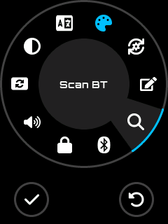 Scan BT Serial Menu
