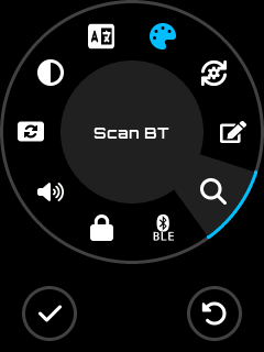 Scan BT Menu