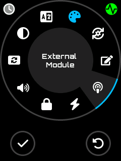 Ext Module selected