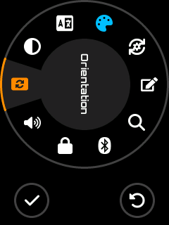 orientation setting