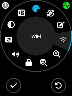 WiFi selected