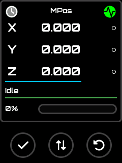 Status Screen Job view